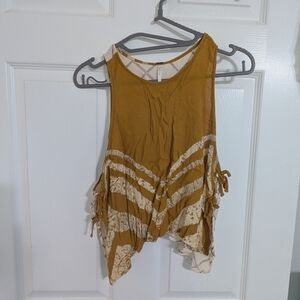 Free People Cropped Tank Top Size XS